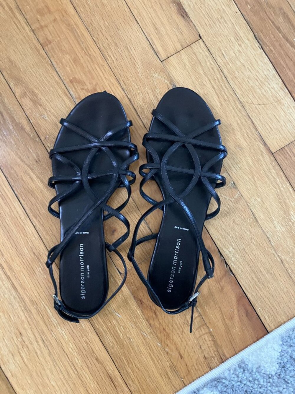 Sigeron Morrison Leather Slingback Sandals